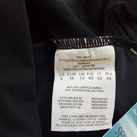 Swim Solutions Pull-On Swim Shorts sz 8 - Picture 11 of 12